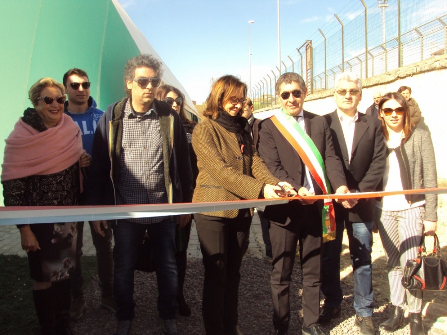 Raddusa, inaugurato impianto sportivo coperto